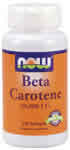 BETA CAROTENE 25000  250 SGELS 250 sg from NOW