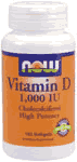 D-1000iu - 180 SGELS 180 softgels from NOW