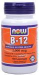 B-12 2000mcg 100 loz from NOW
