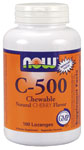 C-500 CHEW CHERRY  100 TABS 100 tabs from NOW