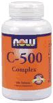 C-500 COMPLEX  100 TABS 100 tabs from NOW