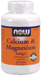 CAL-MAG + D SOFTGELS   120 SGELS 120 sg from NOW