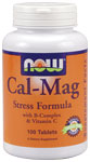 CAL-MAG STRESS FORMULA  100 TABS 100 tabs from NOW
