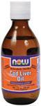 Molecularly Distilled Cod Liver Oil Liquid 7 oz / 210 ml from NOW