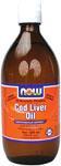 Molecularly Distilled Cod Liver Oil Liquid 16.6 oz / 500 ml from NOW