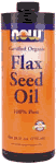FLAX SEED OIL  24 oz 24 oz from NOW