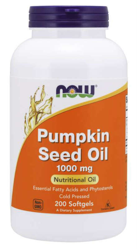 NOW: Pumpkin Seed Oil 1000mg 200 Softgels