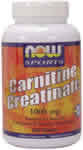 Carnitine Creatinate 1000mg 180 tabs from NOW