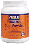 FERMENTED SOY PWD   1 LB 1 LB from NOW