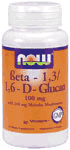 BETA 1.3/1.6 GLUCAN 100mg  90 VCAPS 90 vcaps from NOW