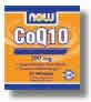 CoQ10 30mg softgels with Vitamin E 180 gels from NOW