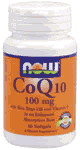 CoQ10 100mg   50 SGELS 50 SOFTGELS from NOW