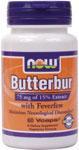 Butterbur with Feverfew 60 Vcaps from NOW