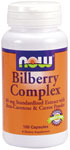 Now - Bilberry comp 80mg 100 caps 100 caps
