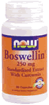BOSWELLIN EXTRACT 250mg 120 CAPS 120 caps from NOW
