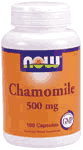 CHAMOMILE 500mg  100 CAPS 100 CAPS from NOW