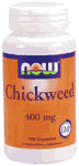 CHICKWEED 400mg  100 CAPS 100 CAPS from NOW