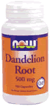 DANDELION ROOT 500mg  100 CAPS 1 from NOW