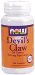 DEVIL'S CLAW ROOT 500mg  100 CAPS 1 from NOW