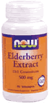 ELDERBERRY EXTR 500mg   60 VCAPS 1 from NOW