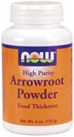ARROWROOT PWD HI PURITY  4 OZ 4 OZ from NOW