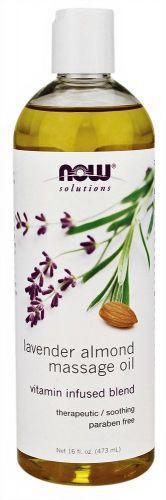 Lavender Almond Massage Oil 16 fl. oz. from NOW