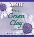 GREEN CLAY PWD  5 LB 5 lb from NOW
