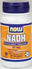 Nadh 20mg with ribose, 30 Vcaps