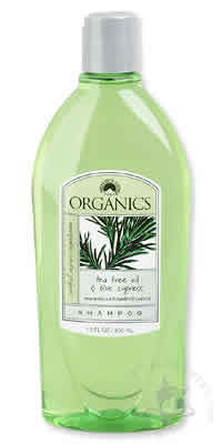 Organic Shampoo Tea Tree & Blue Cypress 12 fl oz from NATURE'S GATE