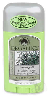 Deodorant Stick Propylene Glycol-Free Lemongrass Clary Sage 1.7 oz from NATURE'S GATE