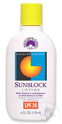 Sun Care Lotion SPF30 4 oz from NATURE'S GATE