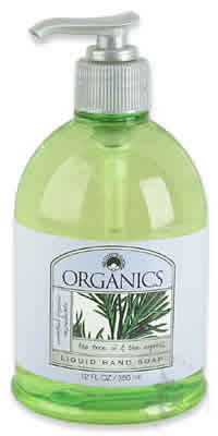 Organic Liquid Soap Tea Tree & Blue Cypress 12 fl oz from NATURE'S GATE