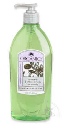 Organic Shower & Bath Gel Chamomile & Lemon Verbena 12 oz from NATURE'S GATE