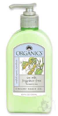Organic Creamy Shave Gel Soy Milk Fragrance Free 8.5 oz from NATURE'S GATE