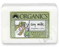 Organic Bar Soap Soy Milk Fragrance-Free 4 oz from NATURE'S GATE