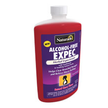 NATURADE: Alcohol Free Expectorant 4.2 oz