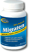 Migraten 90 caps from NORTH AMERICAN HERB and SPICE