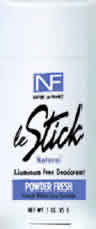 Nature de France le Stick Deodorant-Powder Fresh 3 oz from GRANDPA'S BRANDS