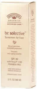 Nature's gate - Be solective spf 30 for the face 3 oz