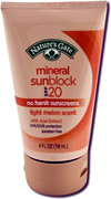 Mineral sunblock spf 20, 4 oz