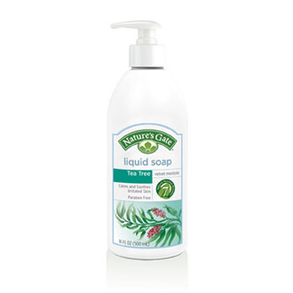 Nature's gate - Tea tree velvet moisture liquid soap 16 oz