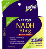 Enada NADH 20mg 30 tabs from NATROL