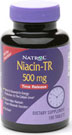 Niacin 500mg Time Release 100 tabs from NATROL