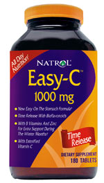 Easy C 1000mg w/Bios 180 vegitabs from NATROL