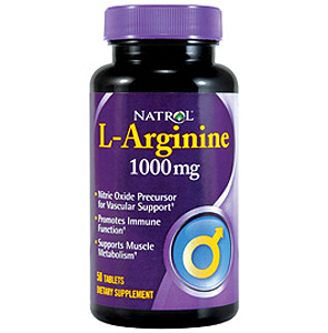 L-arginine advantage, 50 tabs