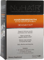 NATROL: NUHAIR MENS KIT 30DAY