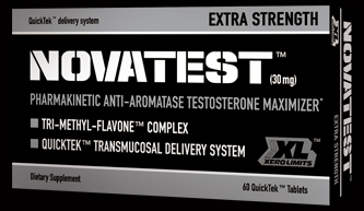 Xero limits - Novatest extra strngth 60 caps 1