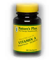 VITAMIN A NAT SOFTGELS 10000 IU 90 90 ct from Natures Plus