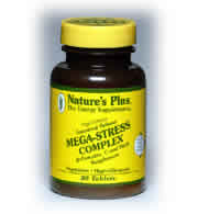 Natures Plus: MEGA-STRESS COMPLEX S  R 30 30 ct