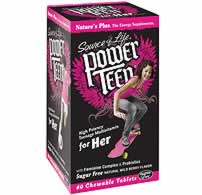 Natures Plus: Power Teen for Her 60ct